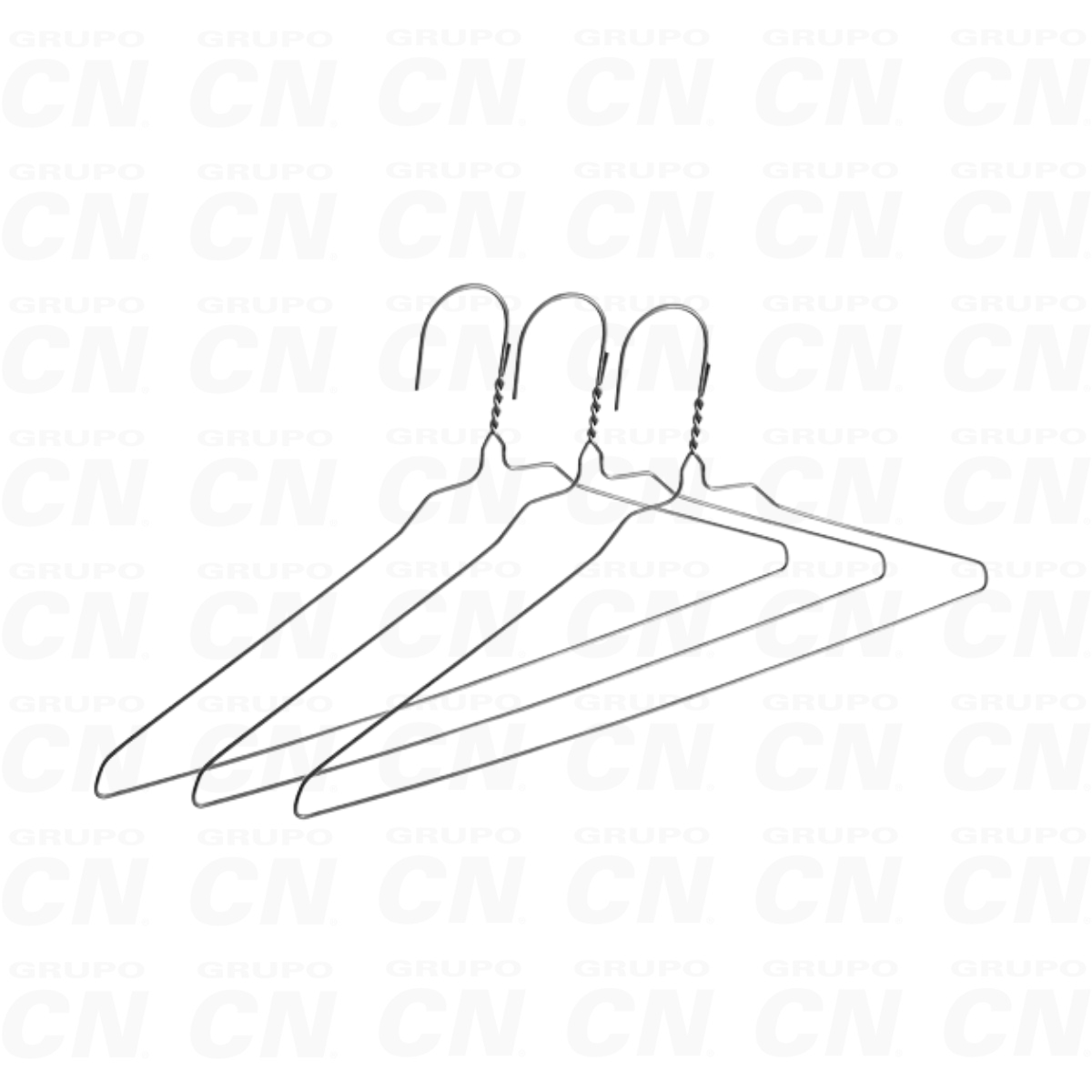 Ganchos de alambre para ropa - Clavos Nacionales CN